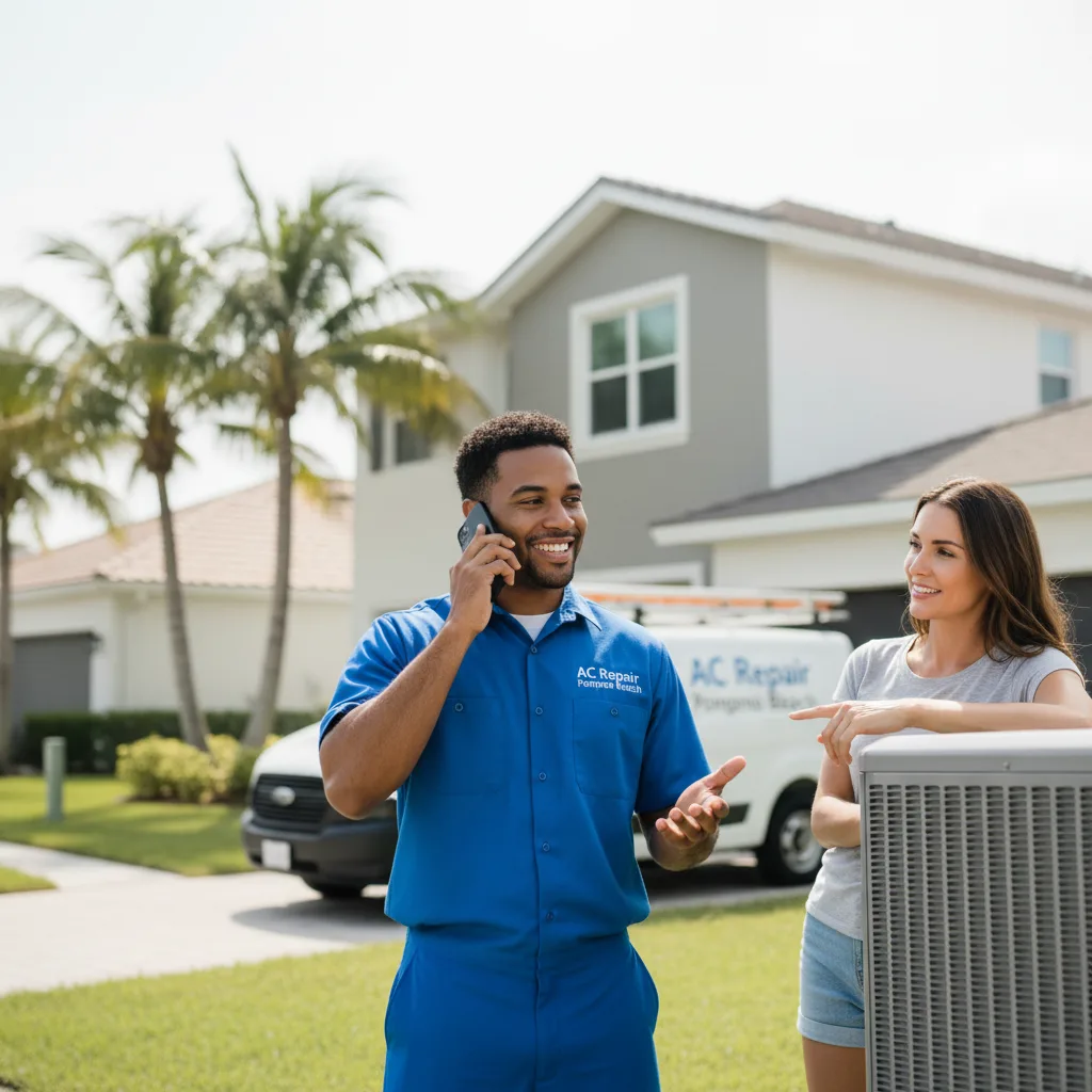 AC Repair Pompano Beach customer support in Sarasota